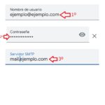 Servidor correo saliente SMTP